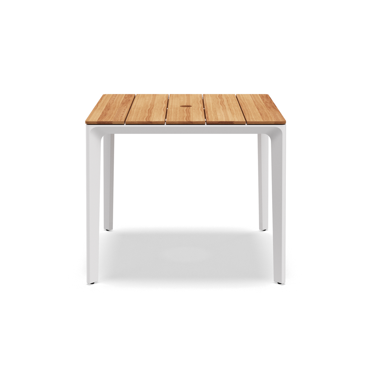 Carver 35" Square Dining Table Teak Top