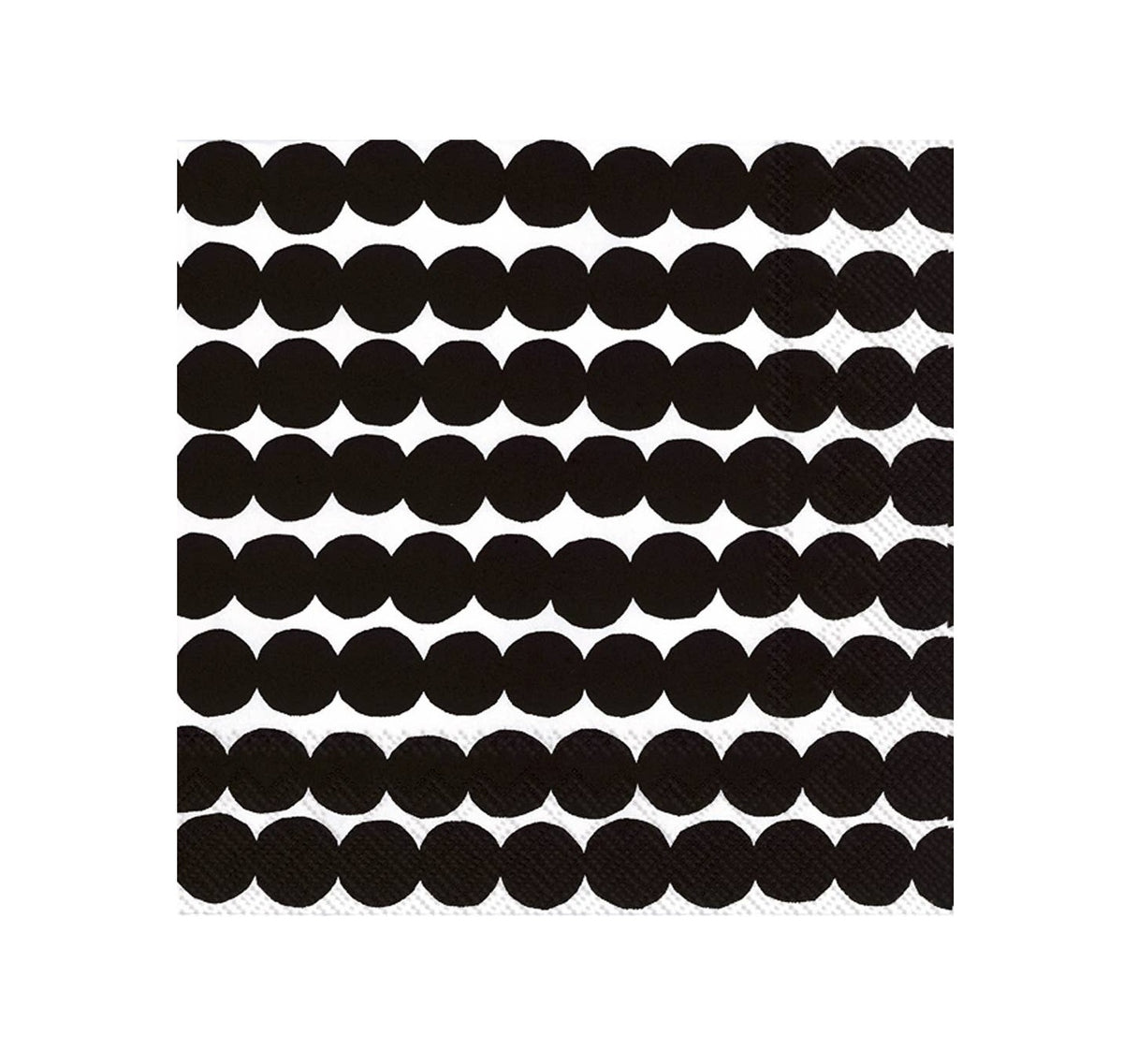 cocktail napkin rasymatto black