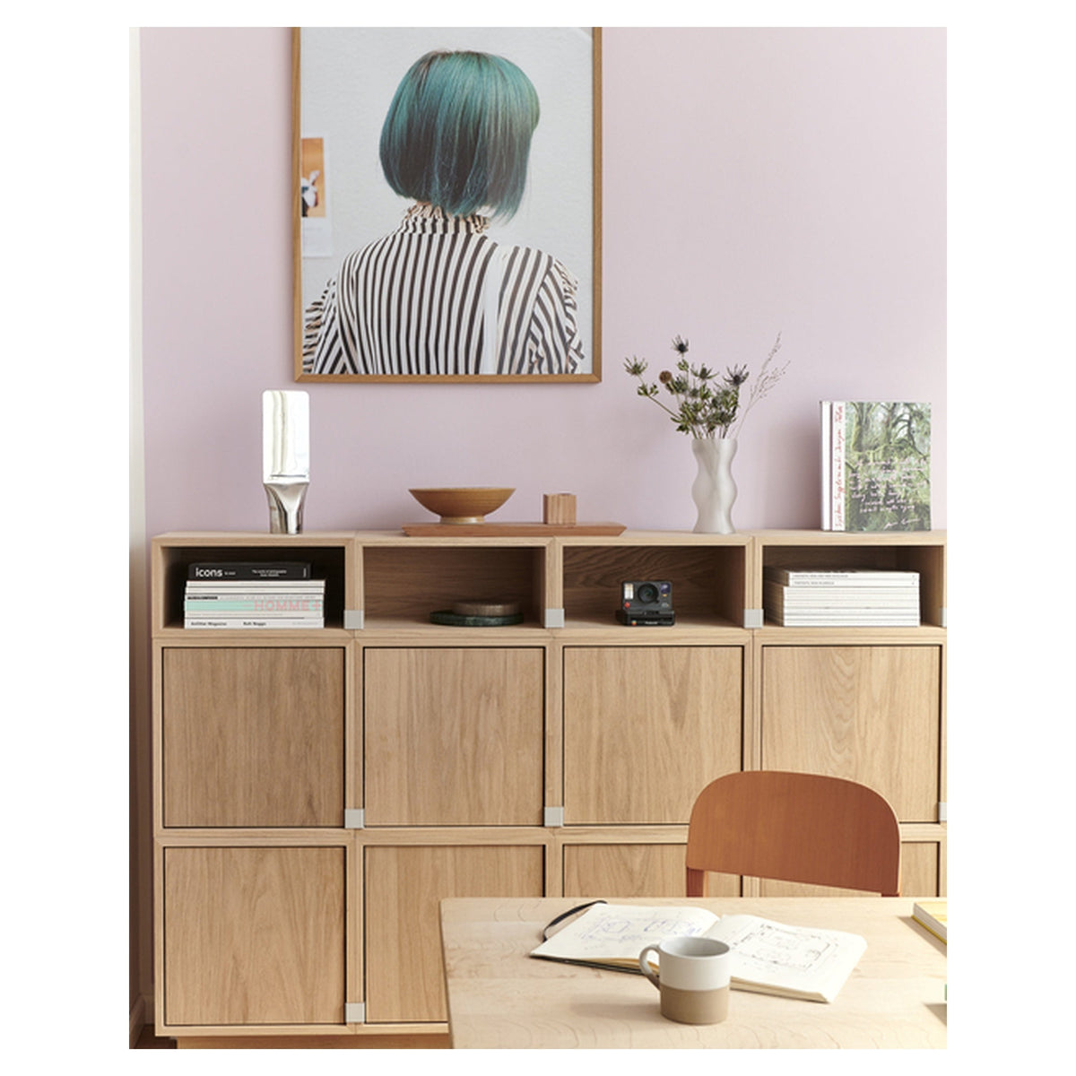 Stacked Storage System Modules W. Door