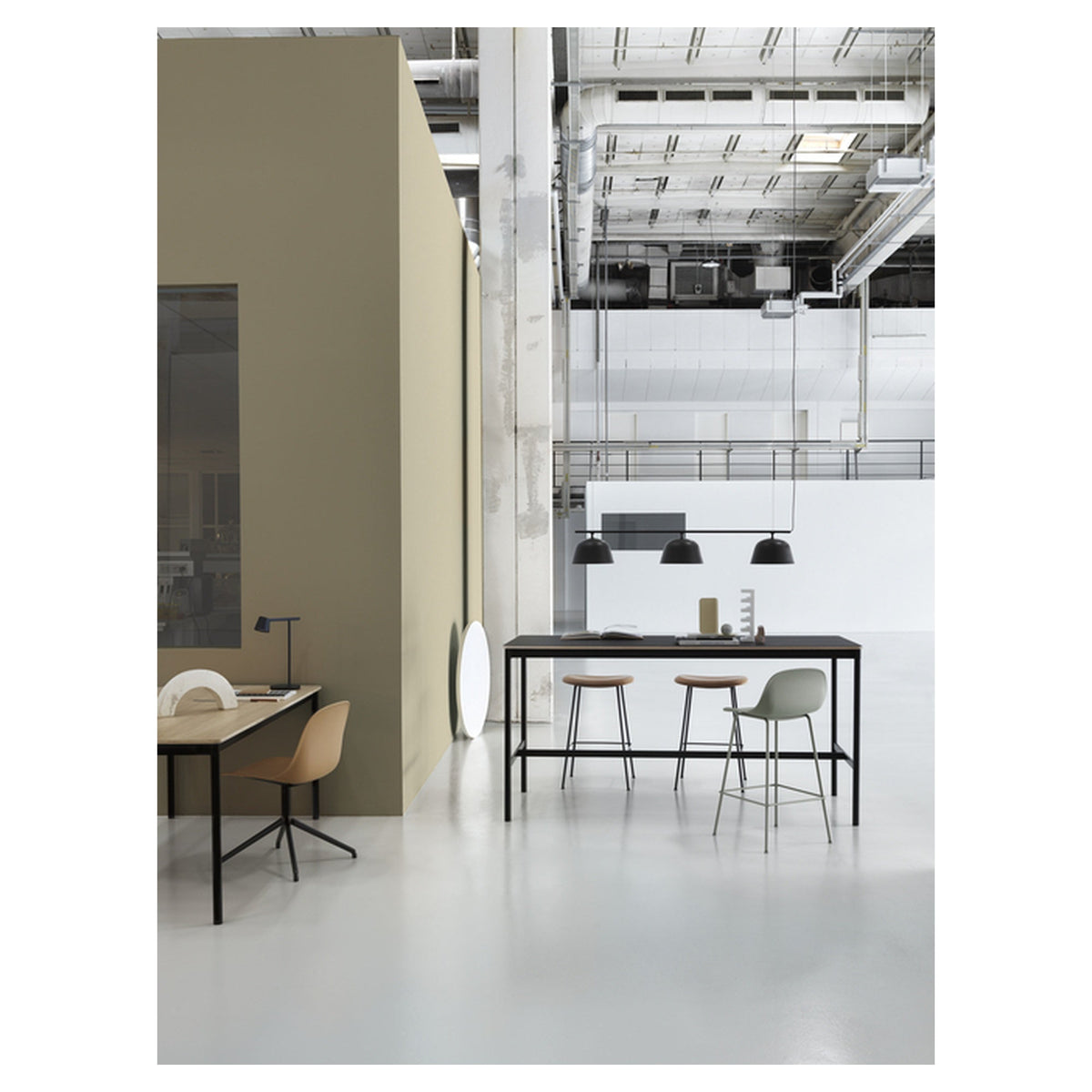 Fiber Counter Stool Tube Base