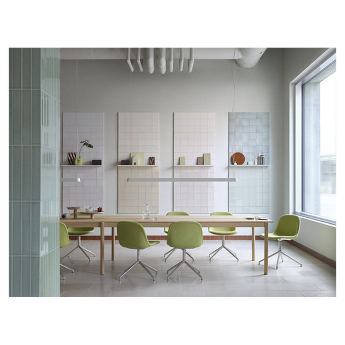 Fiber Side Chair Swivel Base