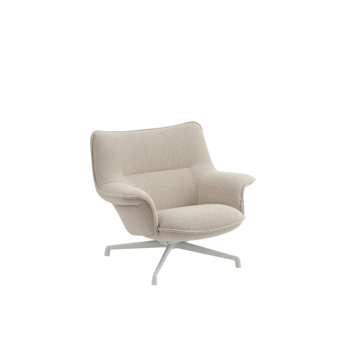 Doze Lounge Chair Low Back Swivel Base