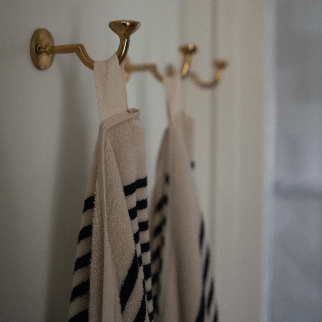 Melika Turkish Cotton Striped Terry Towel