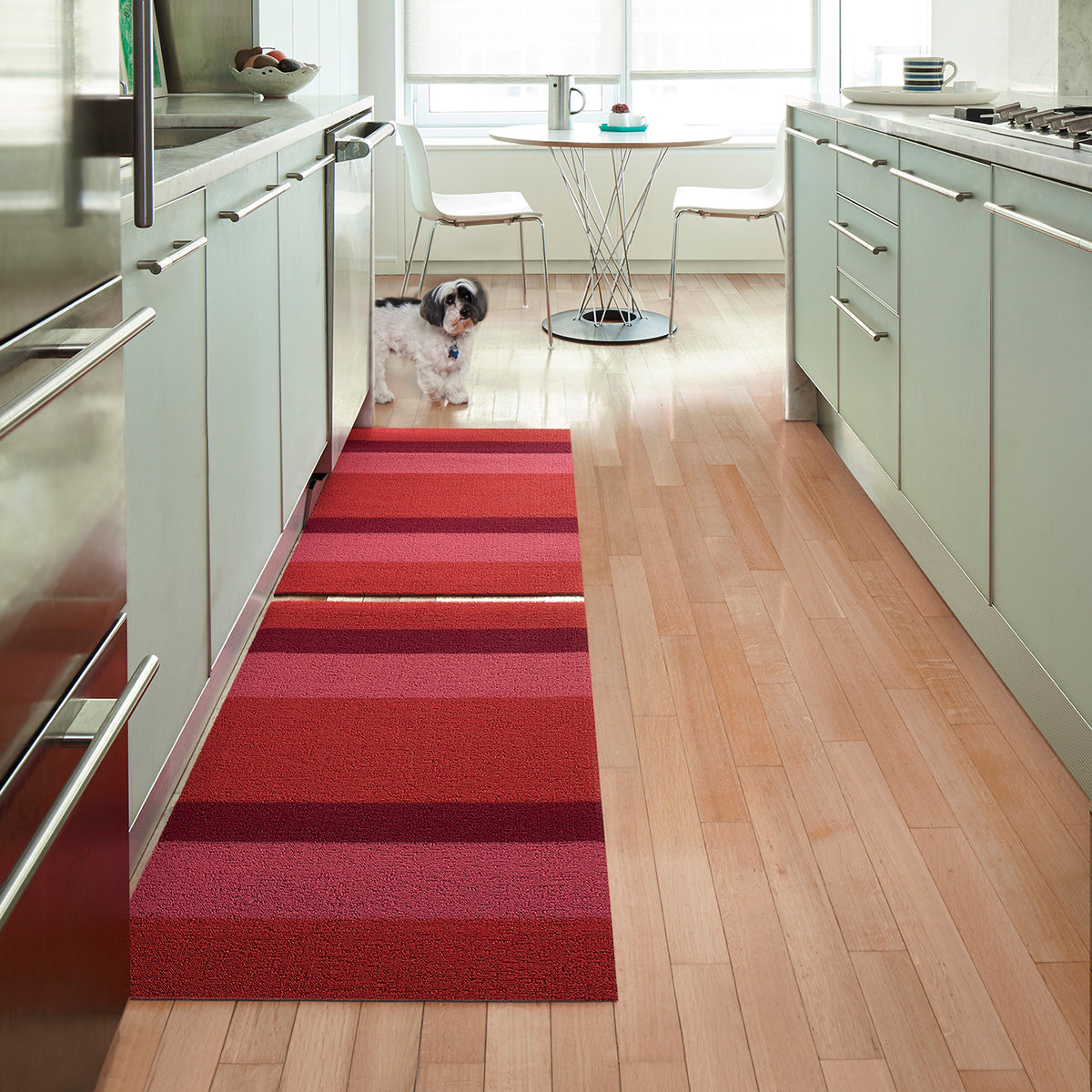 Bold Stripe Shag Mats