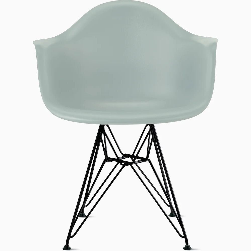 Eames Molded Plastic Armchair - Wire Base