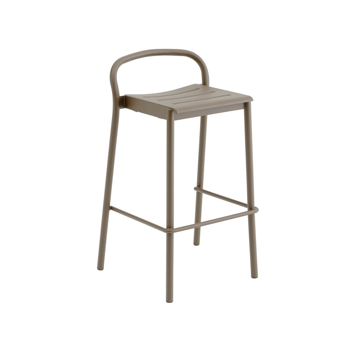 Linear Steel Bar Stool