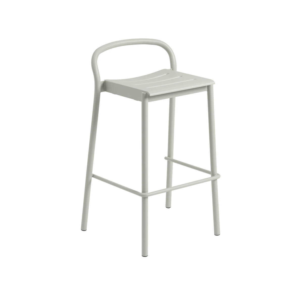 Linear Steel Bar Stool