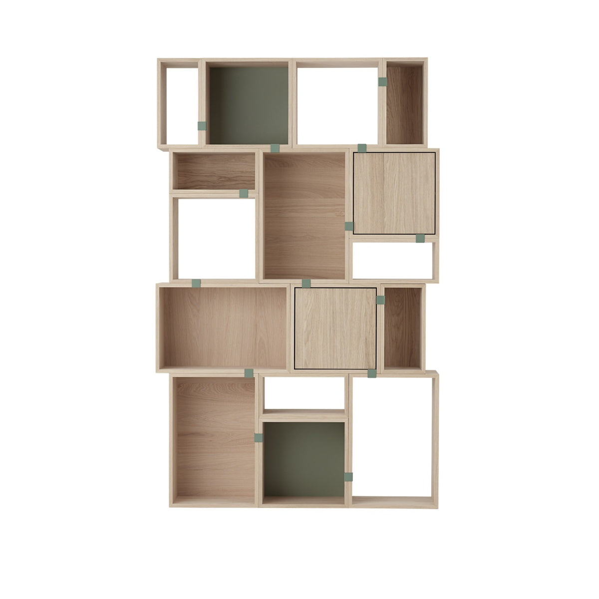 Stacked Storage System Bookshelves