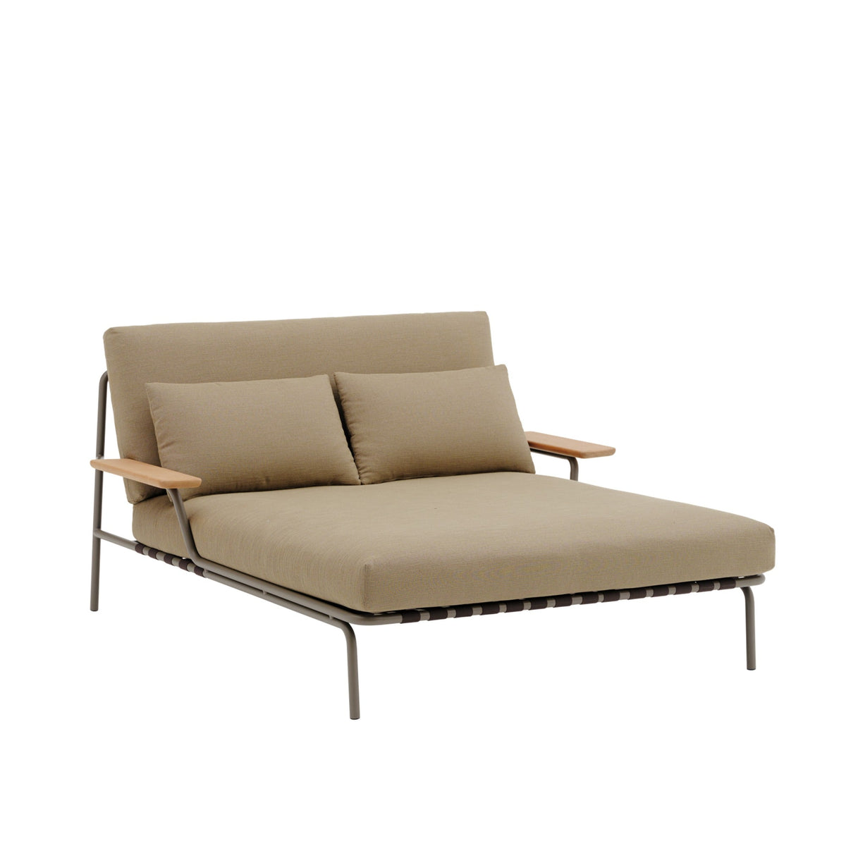 Settle Lounge Bed W. Armrest