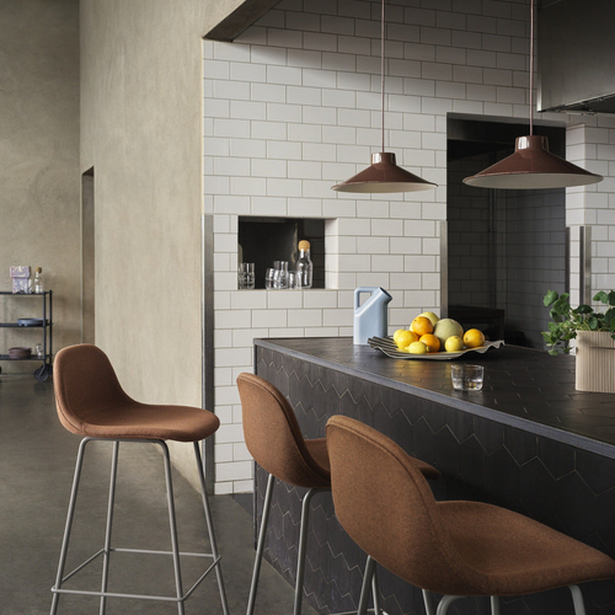 Fiber Bar Stool Tube Base