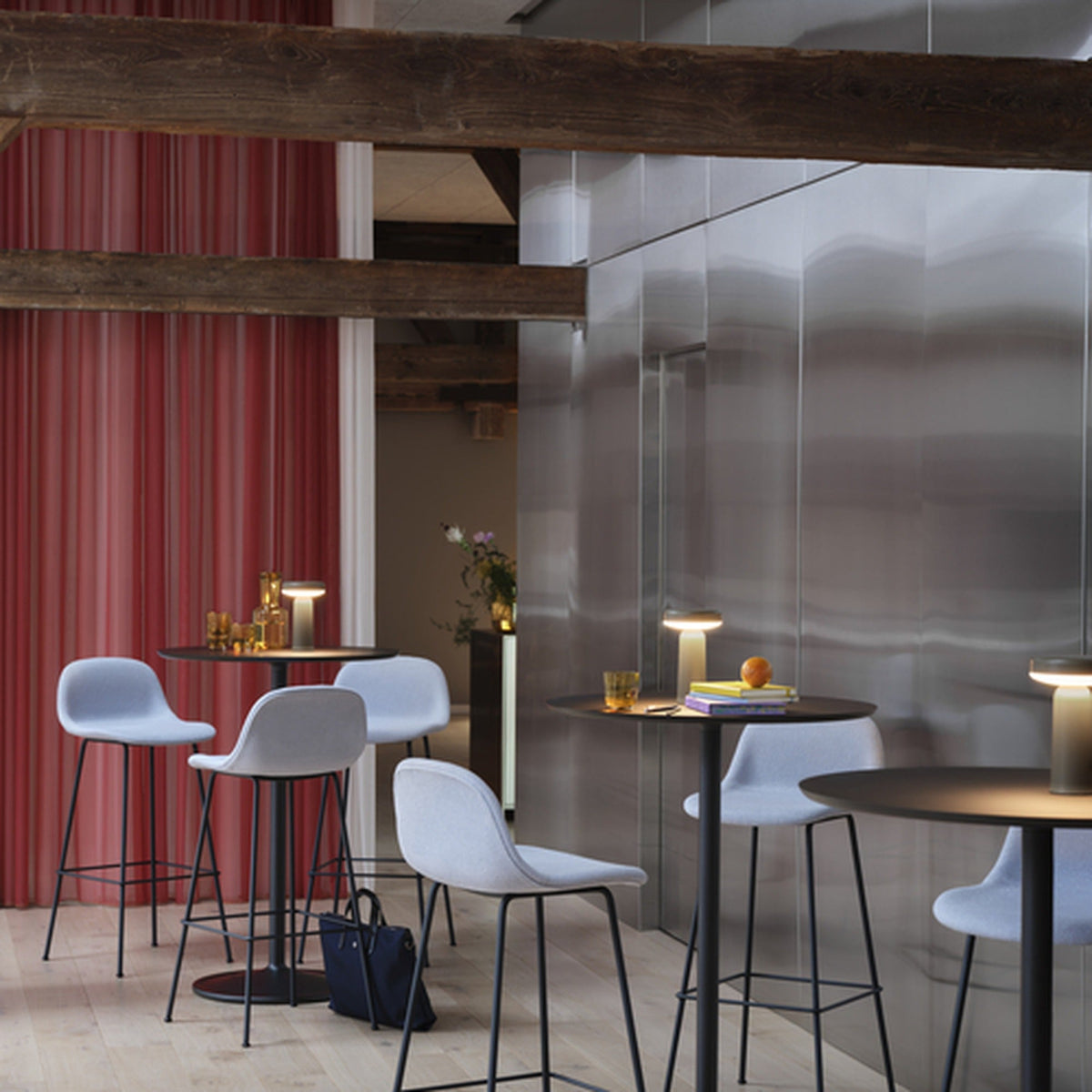 Fiber Bar Stool Tube Base