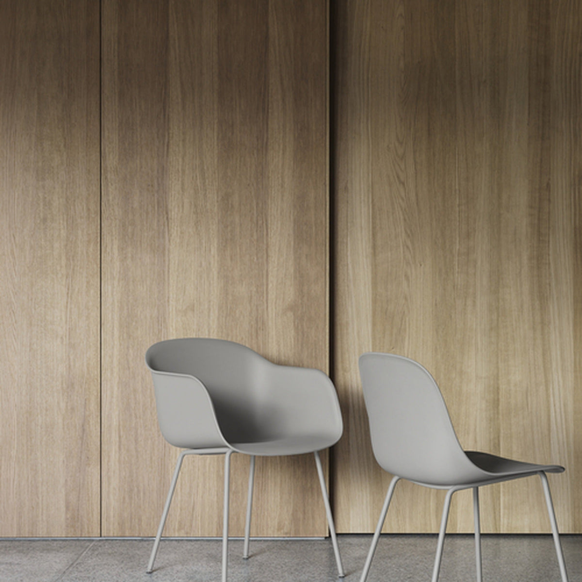 Fiber Armchair Tube Base