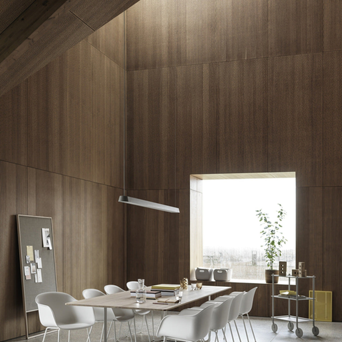 Fiber Armchair Tube Base