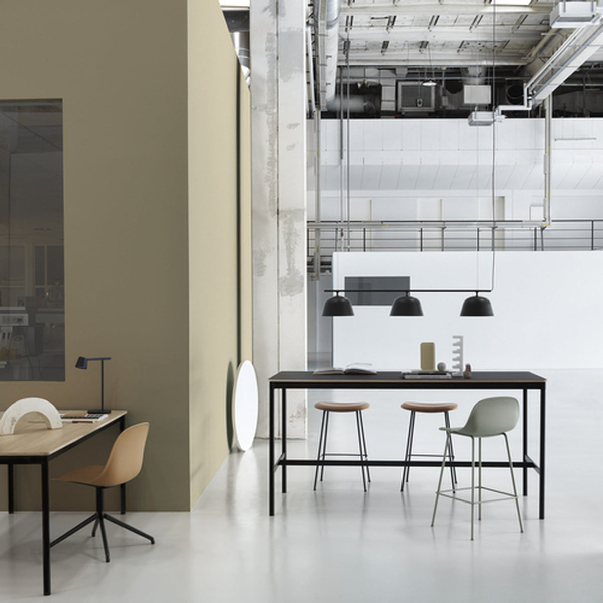 Fiber Bar Stool Tube Base