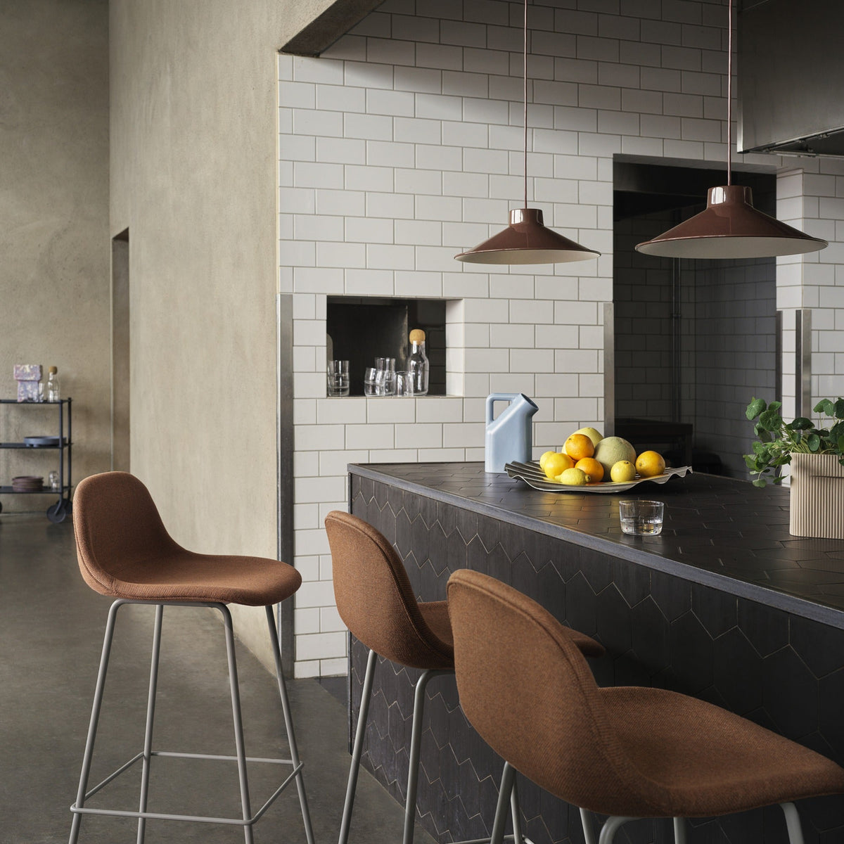 Fiber Bar Stool Tube Base