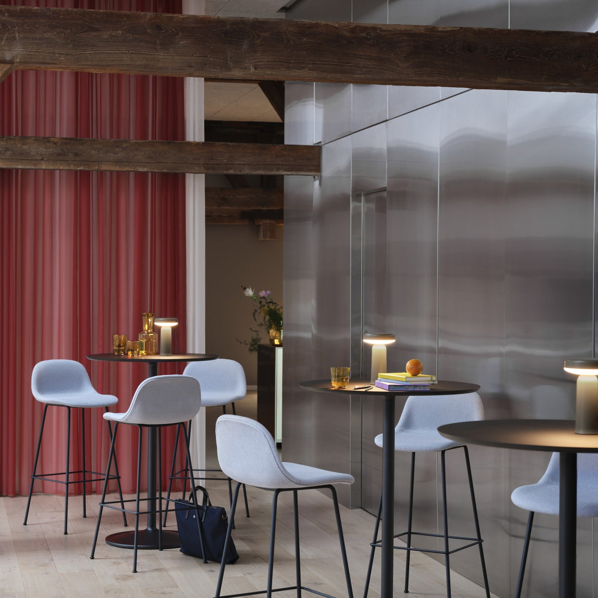 Fiber Bar Stool Tube Base