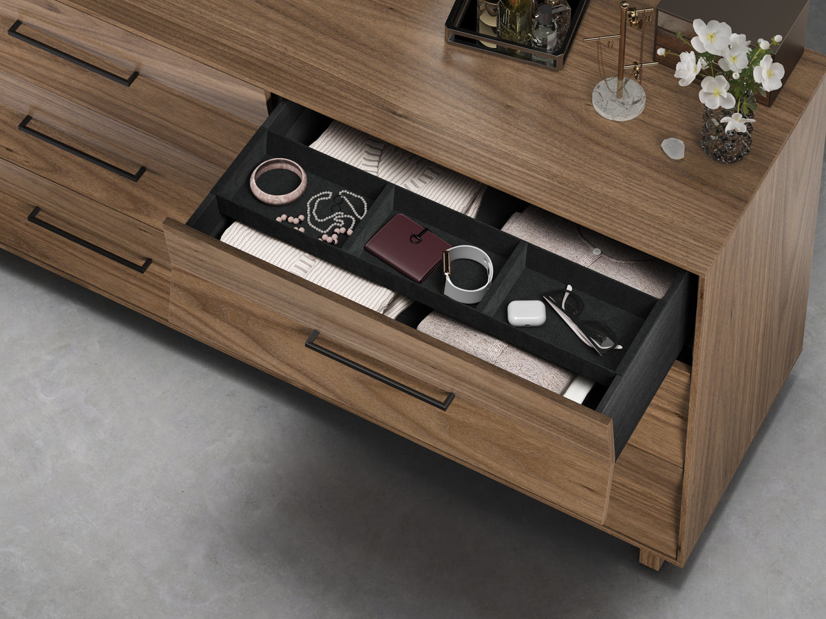 KAVA Bedroom 9686 6-Drawer Dresser