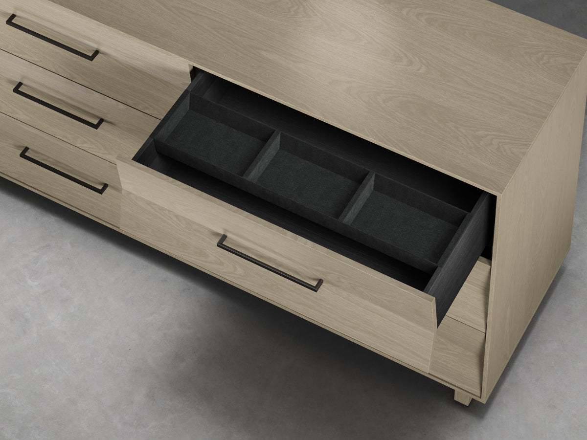 KAVA Bedroom 9686 6-Drawer Dresser
