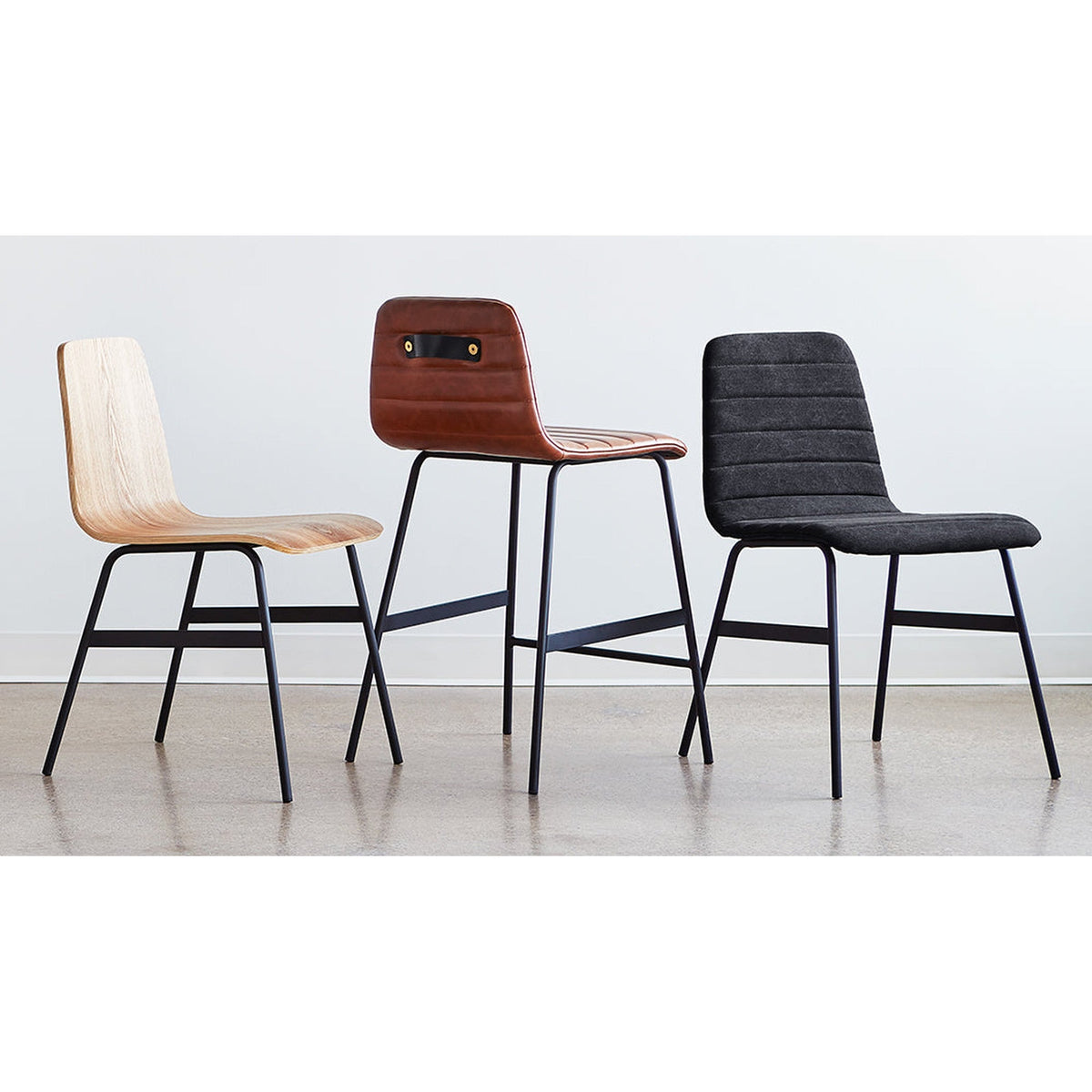 Lecture Counter Stool Upholstered