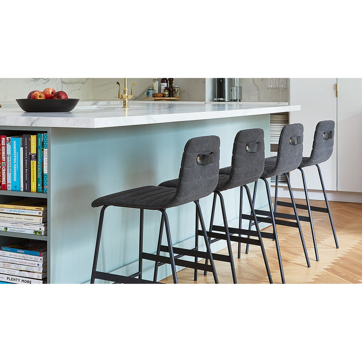 Lecture Counter Stool Upholstered