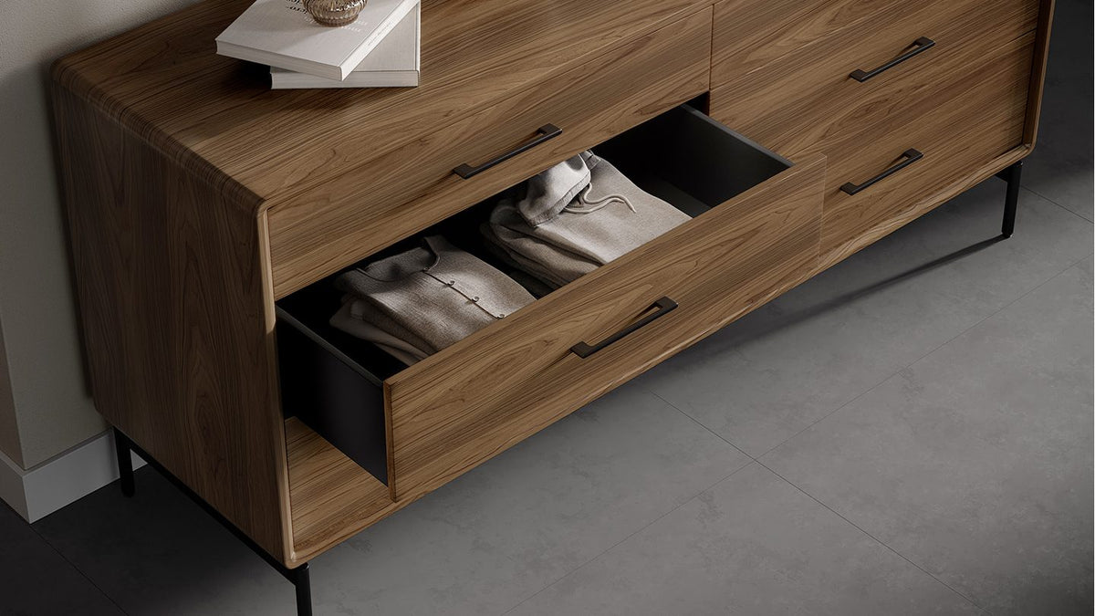 LINQ Bedroom 9186 6-Drawer Dresser