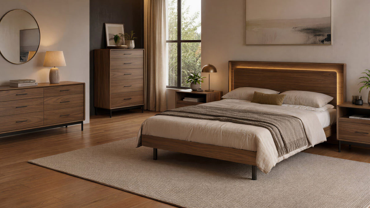 LINQ Bedroom 9117 LINQ Queen Bed