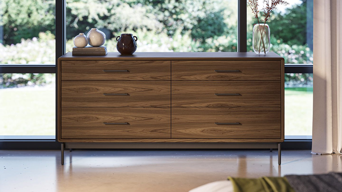 LINQ Bedroom 9186 6-Drawer Dresser