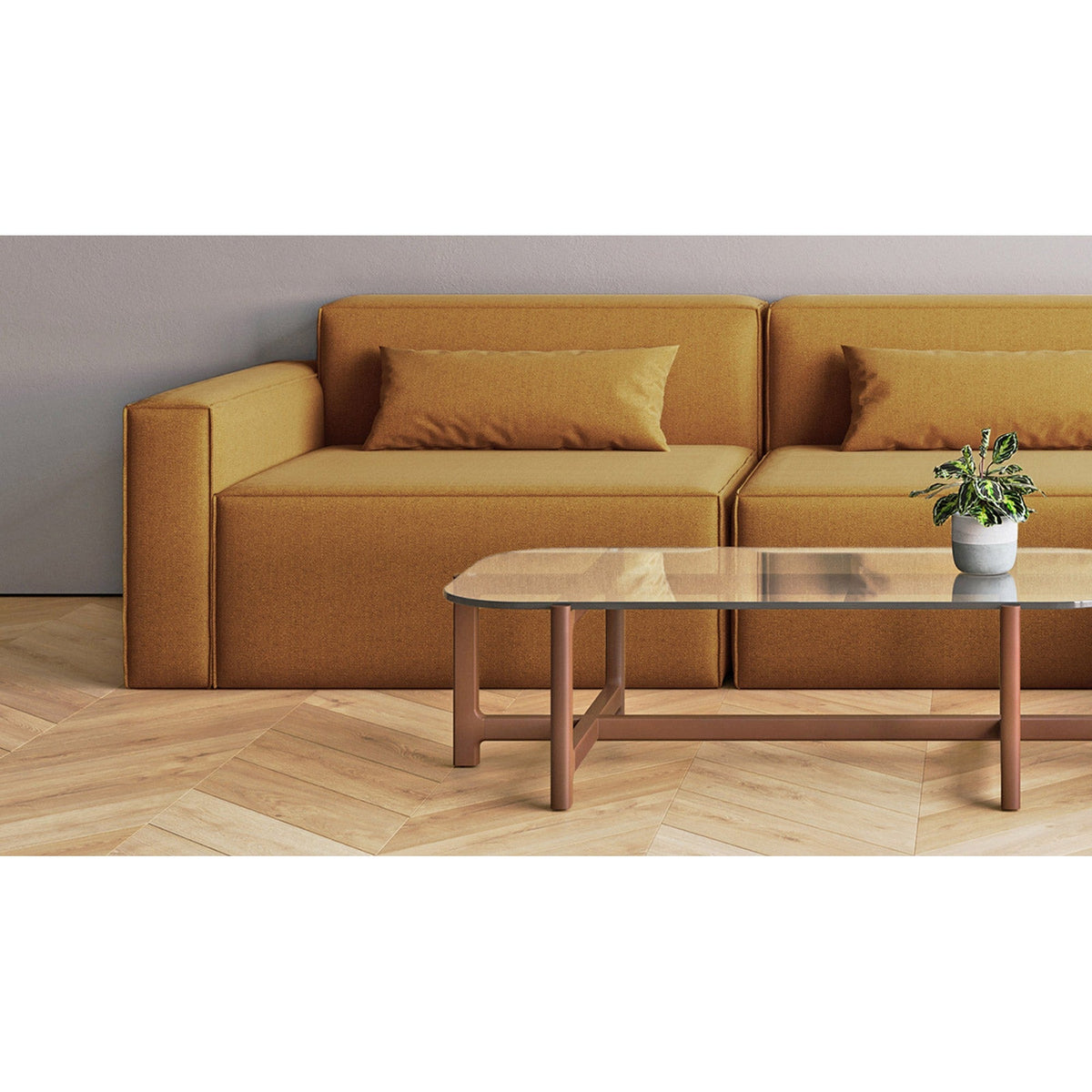 Mix Modular 2-PC Sofa