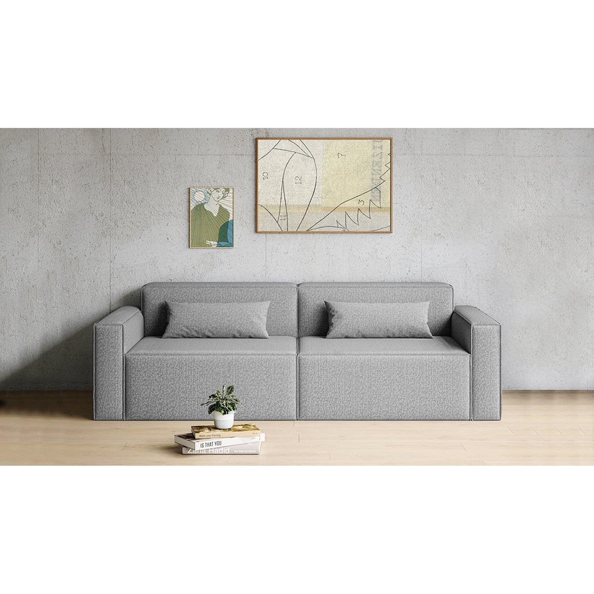 Mix Modular 2-PC Sofa