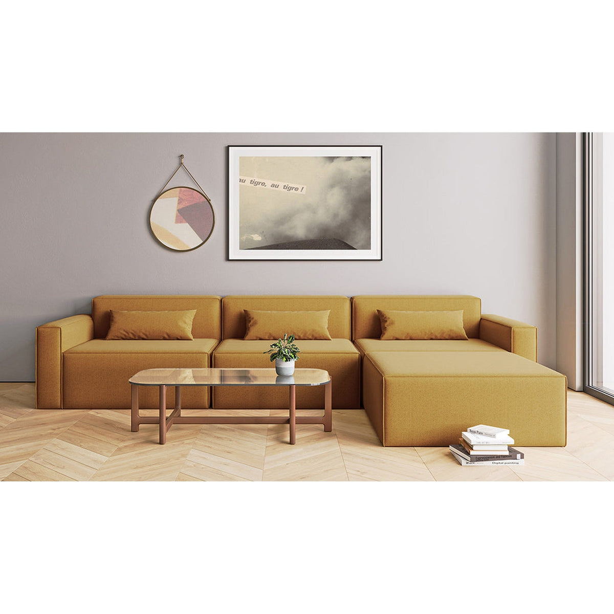 Mix Modular 4-PC Sectional