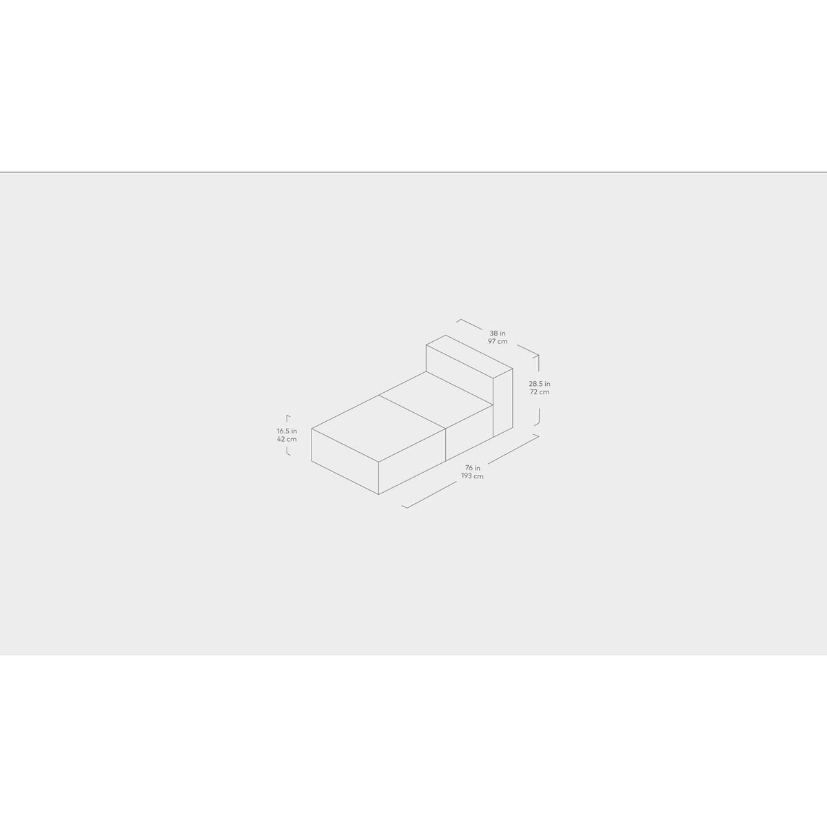 Mix Modular 2-PC Chaise