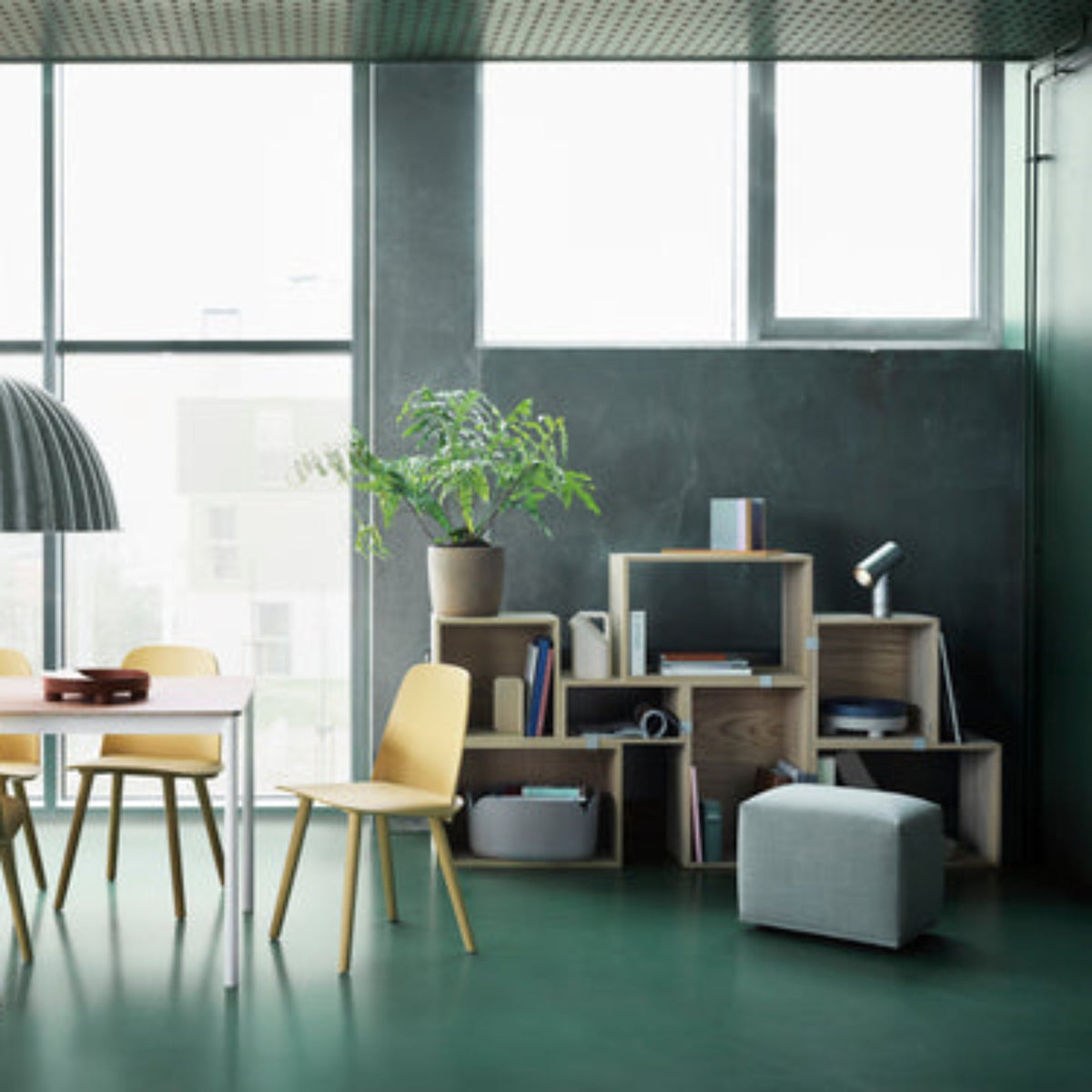 Stacked Storage System Bookshelves