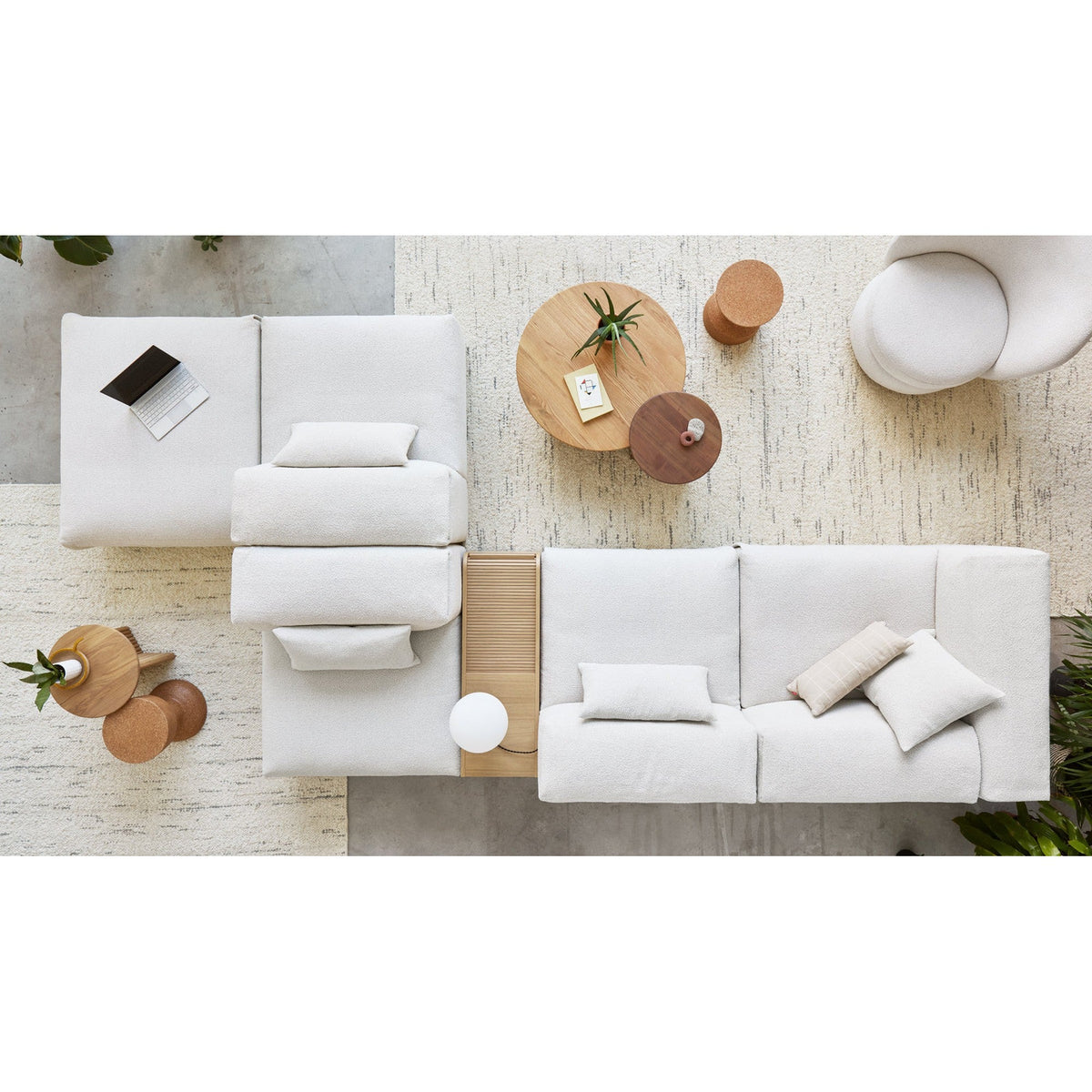 Nest Modular 3-PC Armless Sofa
