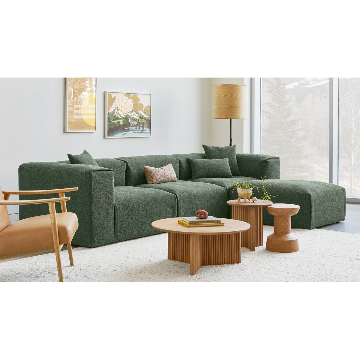 Nest Modular 5PC Corner Sectional