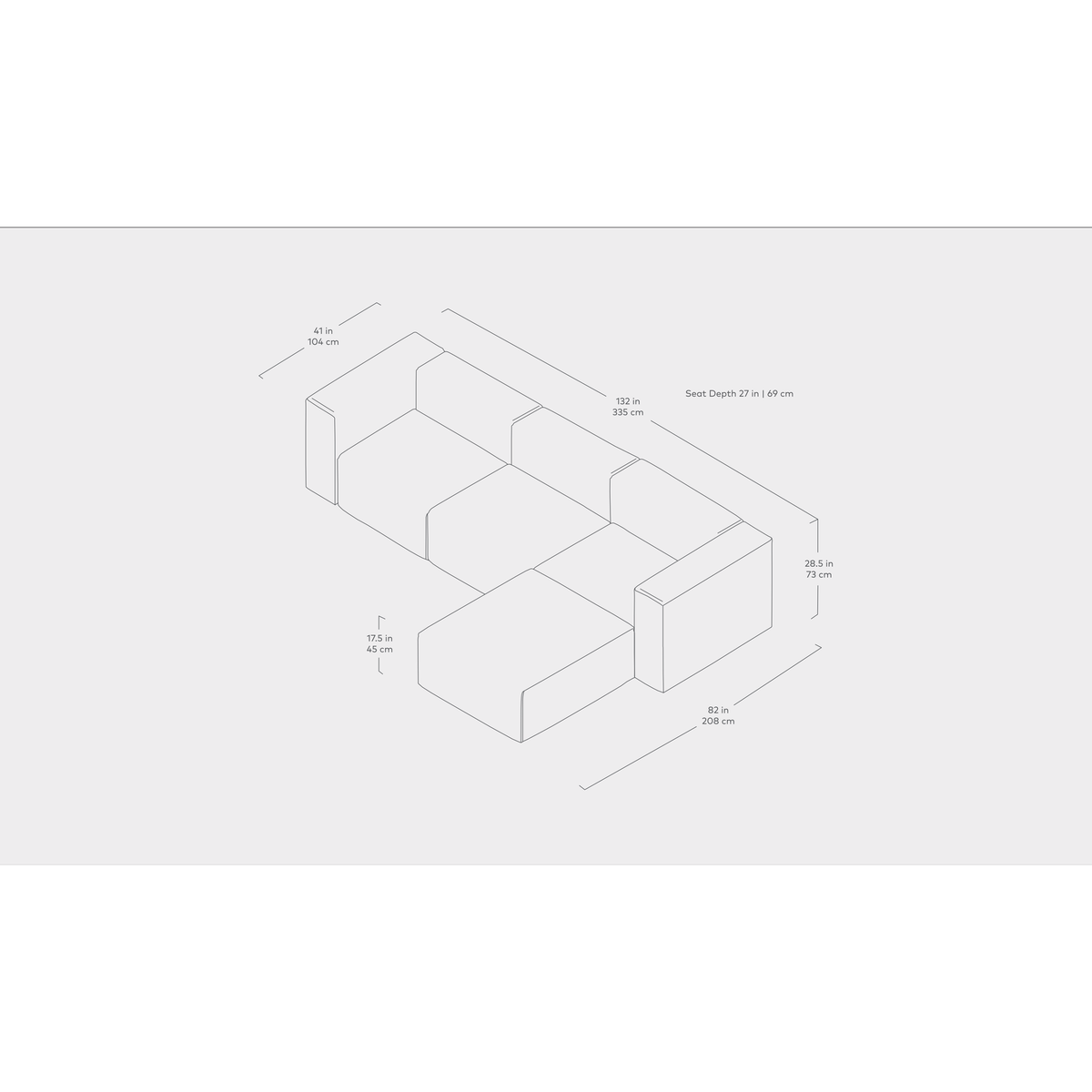 Nest Modular 4-PC Sectional