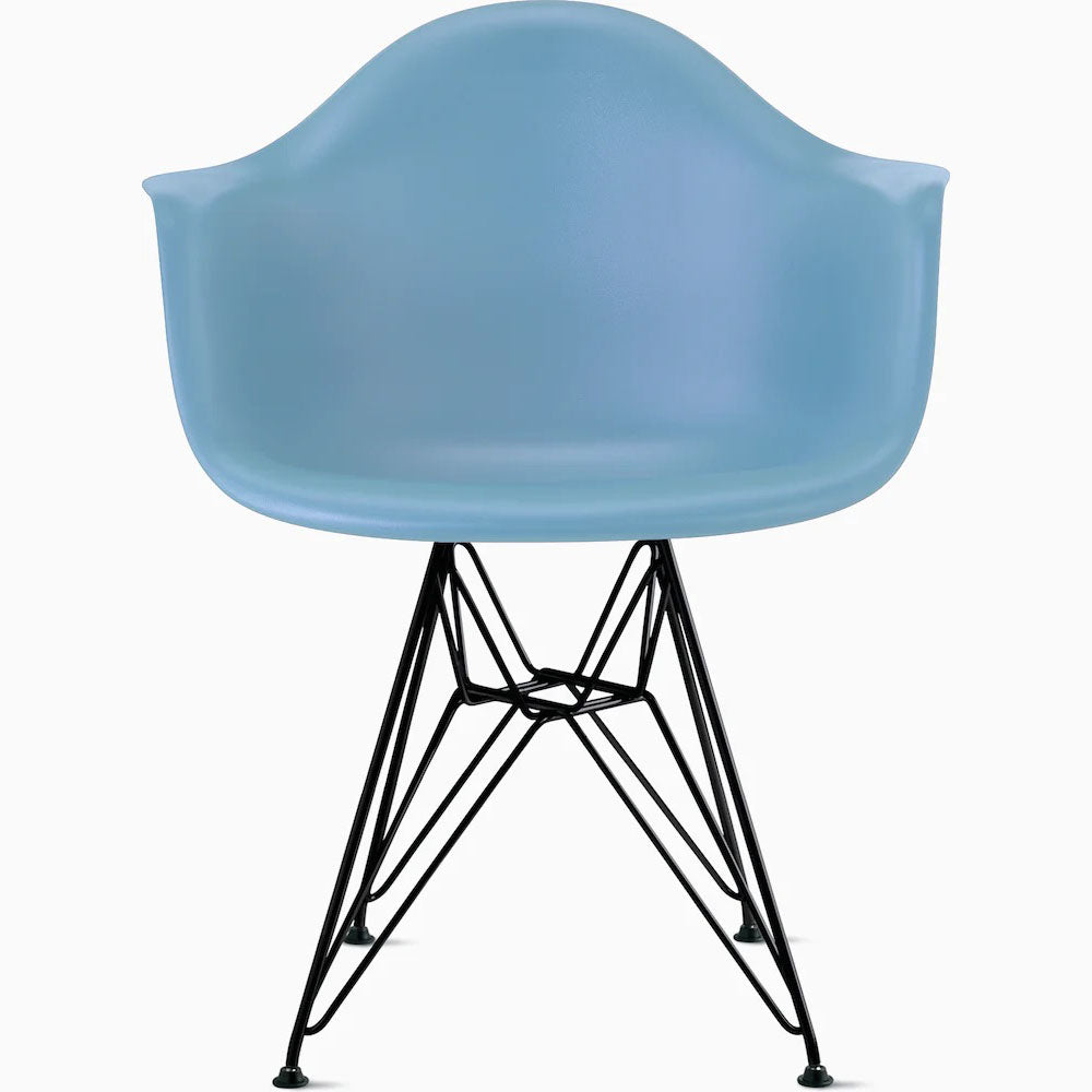 Eames Molded Plastic Armchair - Wire Base