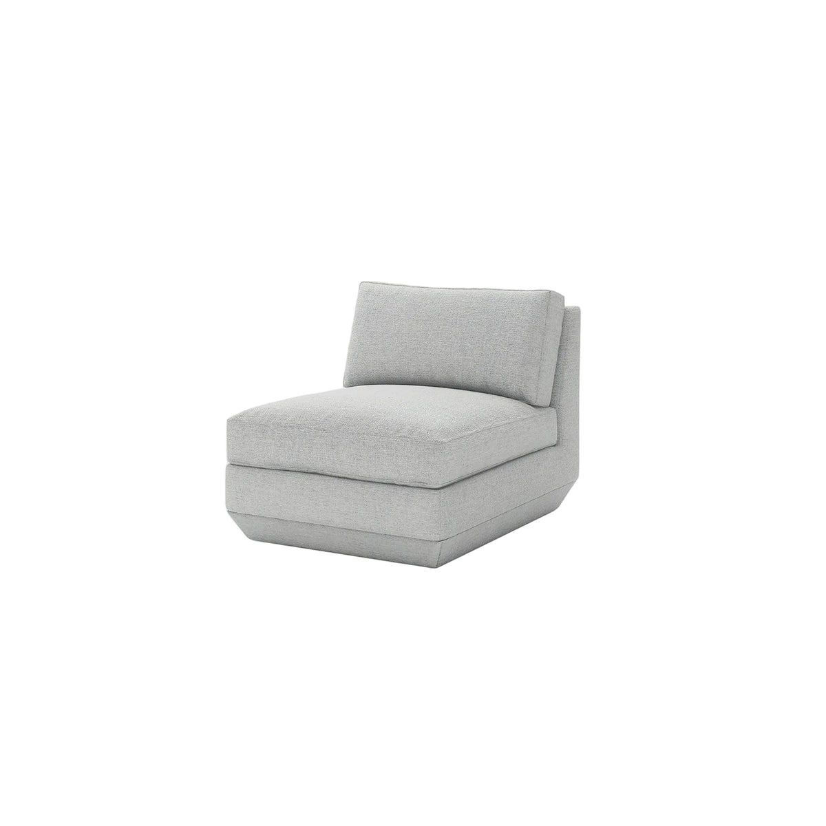 Podium Modular Armless Chair