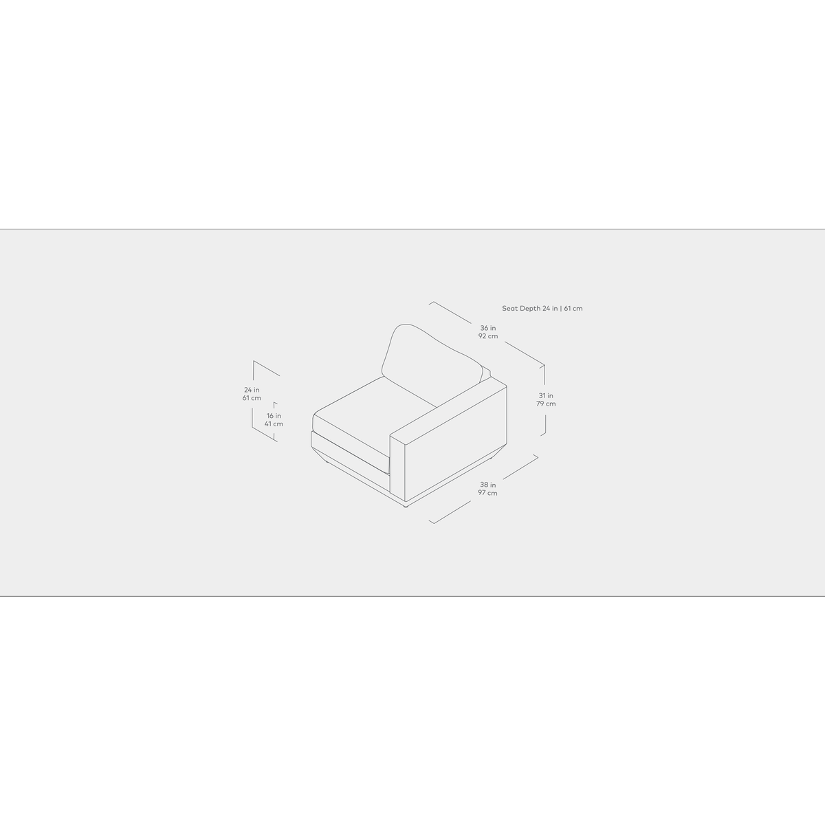 Podium Modular Arm Right