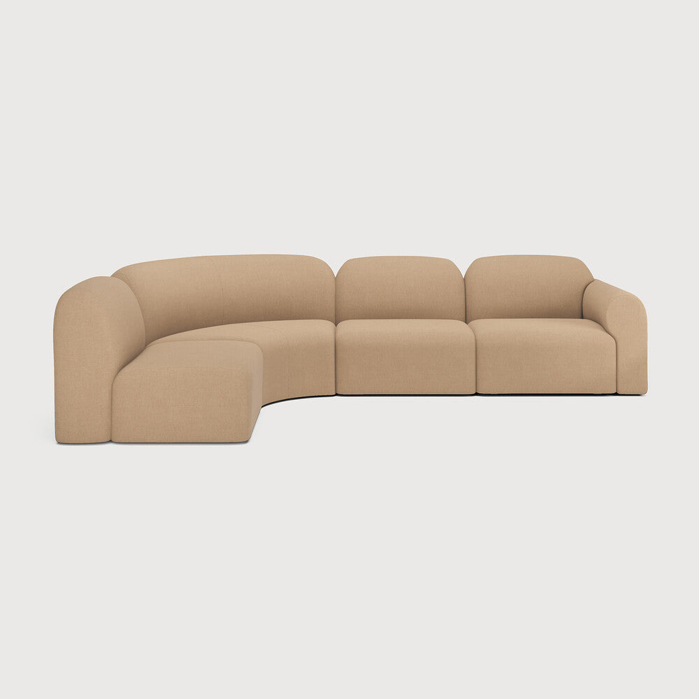 Bulky 2X1 Seater Corner End Seater