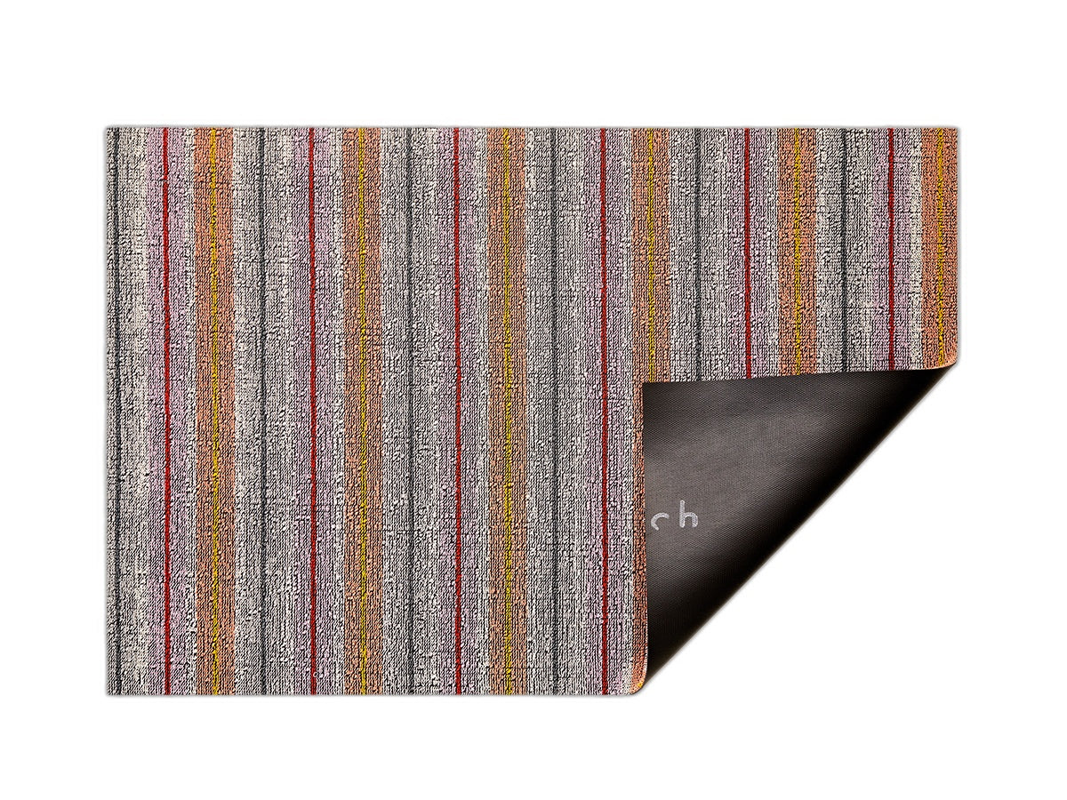 Ribbon Stripe Shag Mats