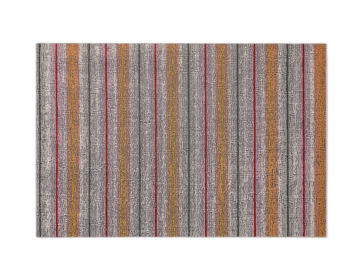 Ribbon Stripe Shag Mats