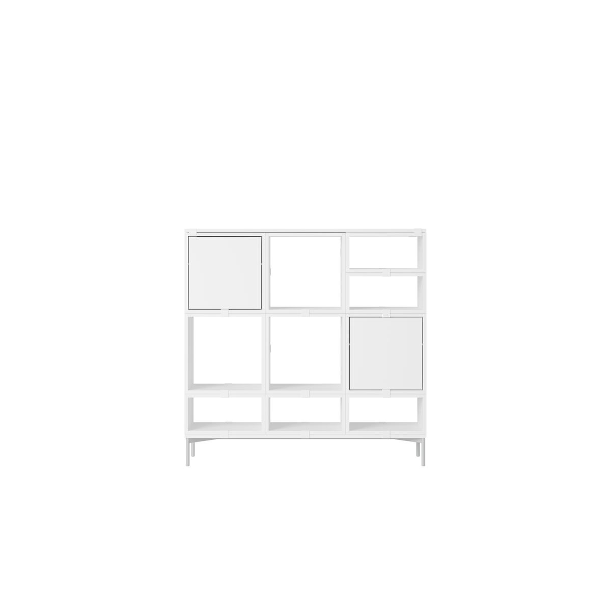 Stacked Storage System Hallway Storage