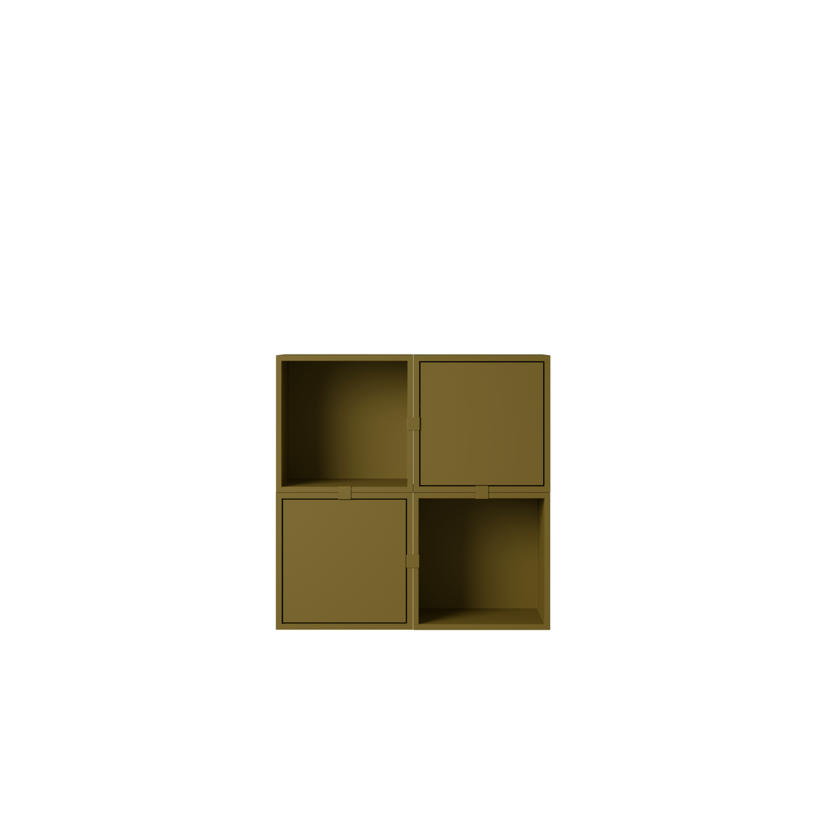 Stacked Storage System Hallway Storage