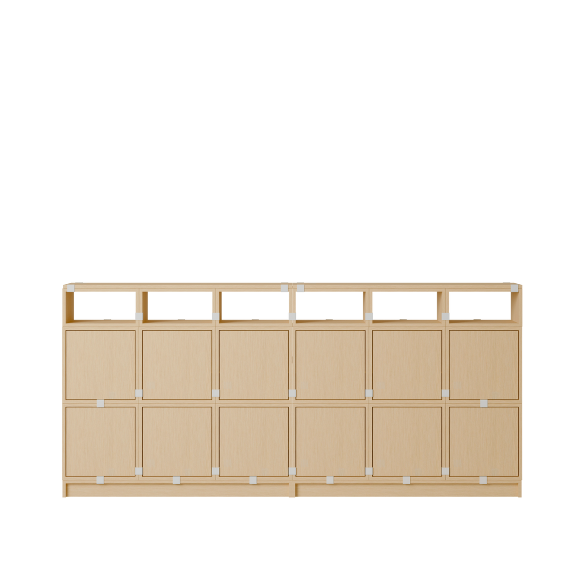 Stacked Storage System Sideboard