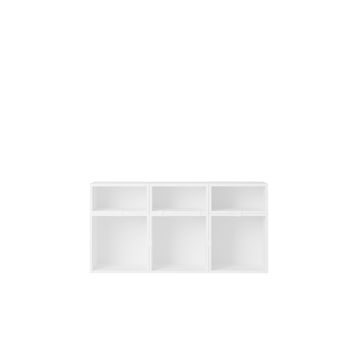 Stacked Storage System Sideboard