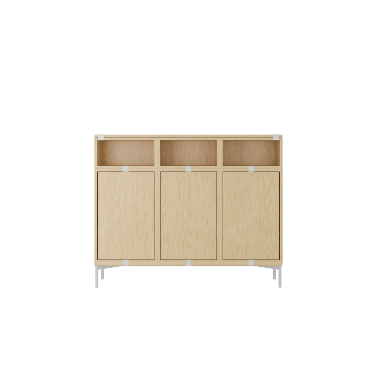 Stacked Storage System Sideboard