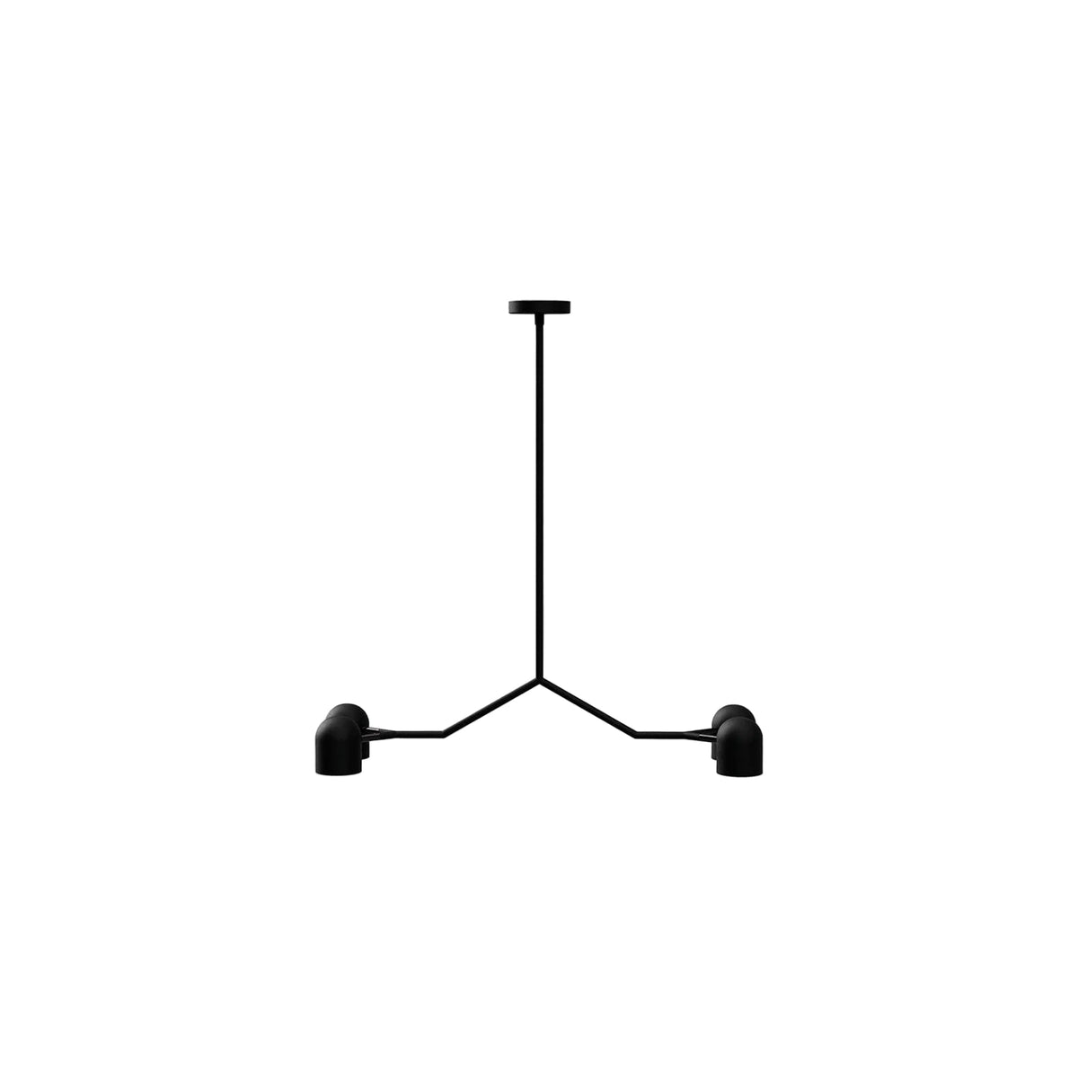 Tandem 4-Head Pendant Lamp