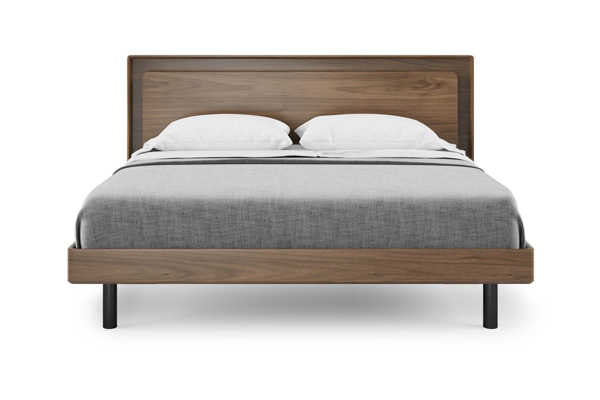 Linq Walnut Bed