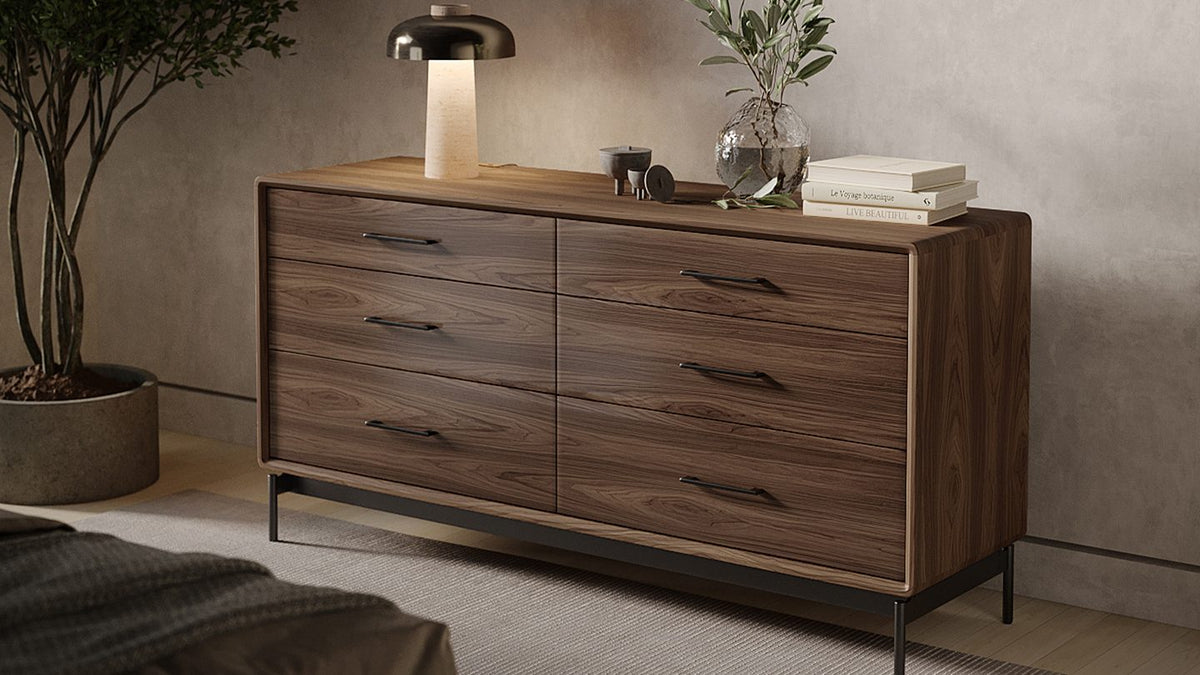 LINQ Bedroom 9186 6-Drawer Dresser