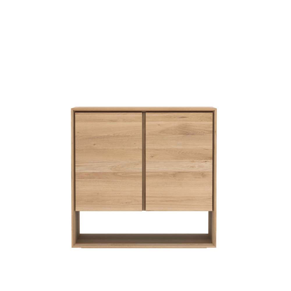 Oak Nordic Sideboard - 2 Doors